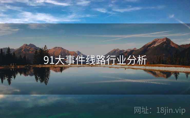 91大事件线路行业分析  第2张 91大事件线路行业分析  第2张